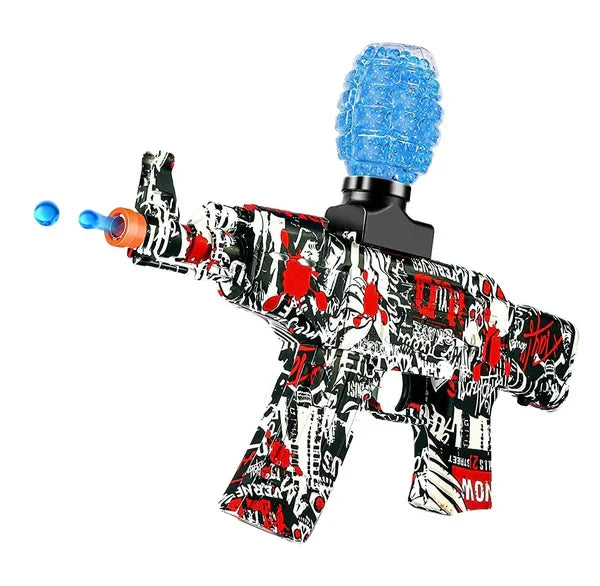 Kit 2 UND Lançador OrbiGel AK-47 (+20.000 bolinhas)(Vermelho) (Azul)