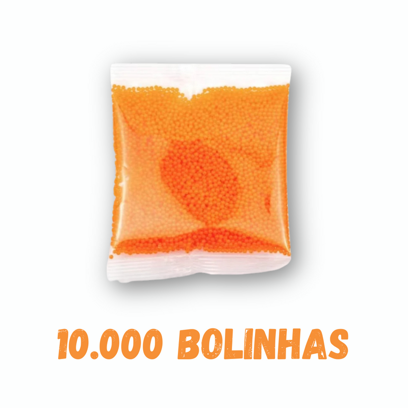 10.000 Bolinhas de gel - Laranja