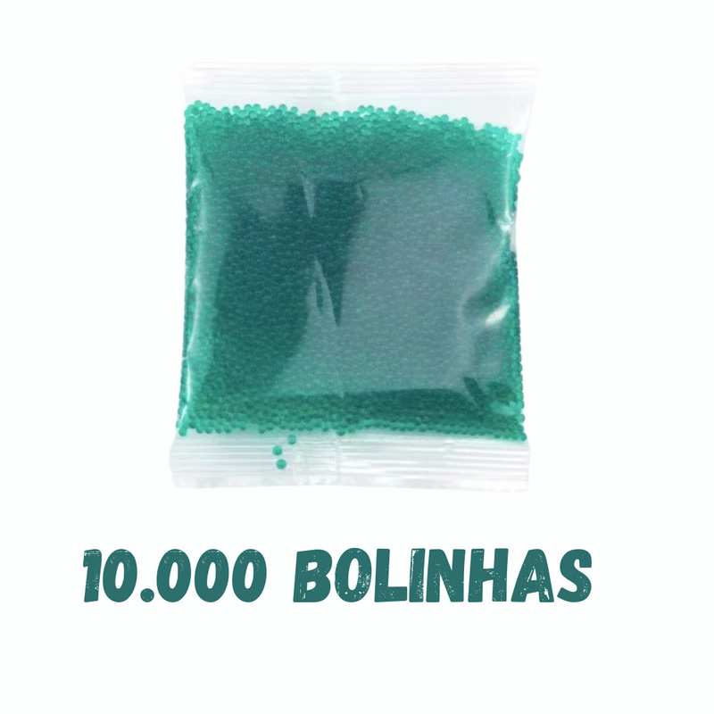 10.000 Bolinhas de Gel - Verde