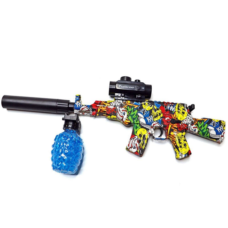 Arma de Orbeez AK47 AKM Elétrica Grafitti – Leão